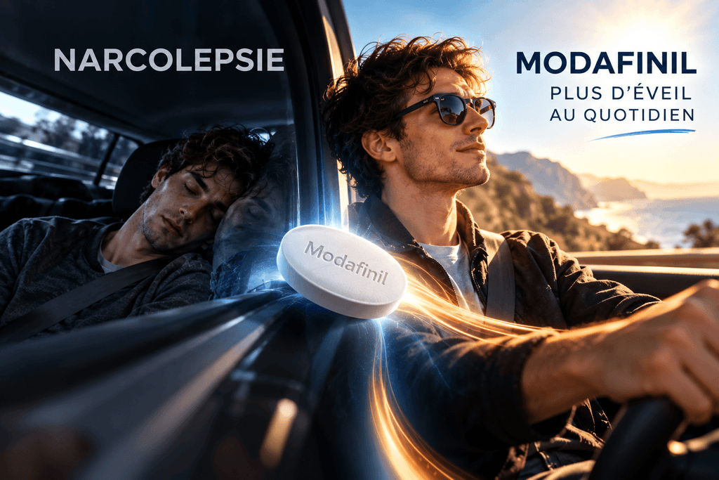 Modafinil et narcolepsie